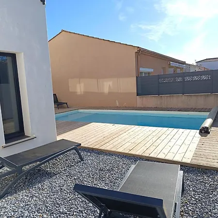 Vakantiehuis With Private Swimming Pool Sérignan